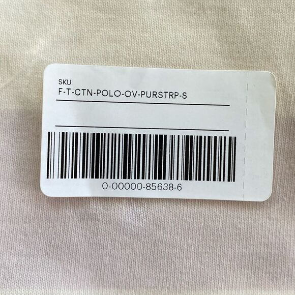 NWT Everlane The Retro Jersey Polo Pale Orchid Canvas Size Small - Picture 8 of 8